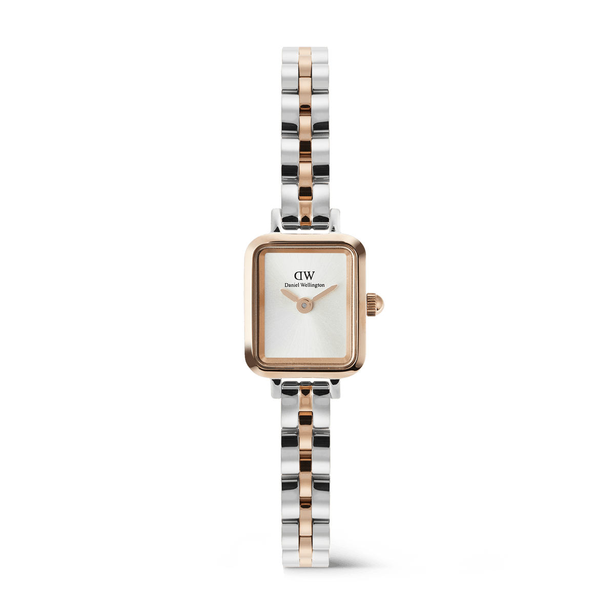 Quadro Mini Arch 3-Link Two Tone Rose Gold