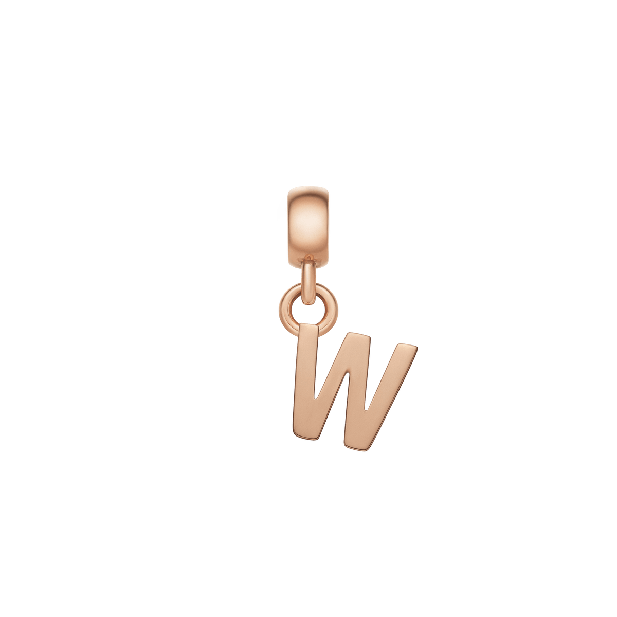 Rose gold letter