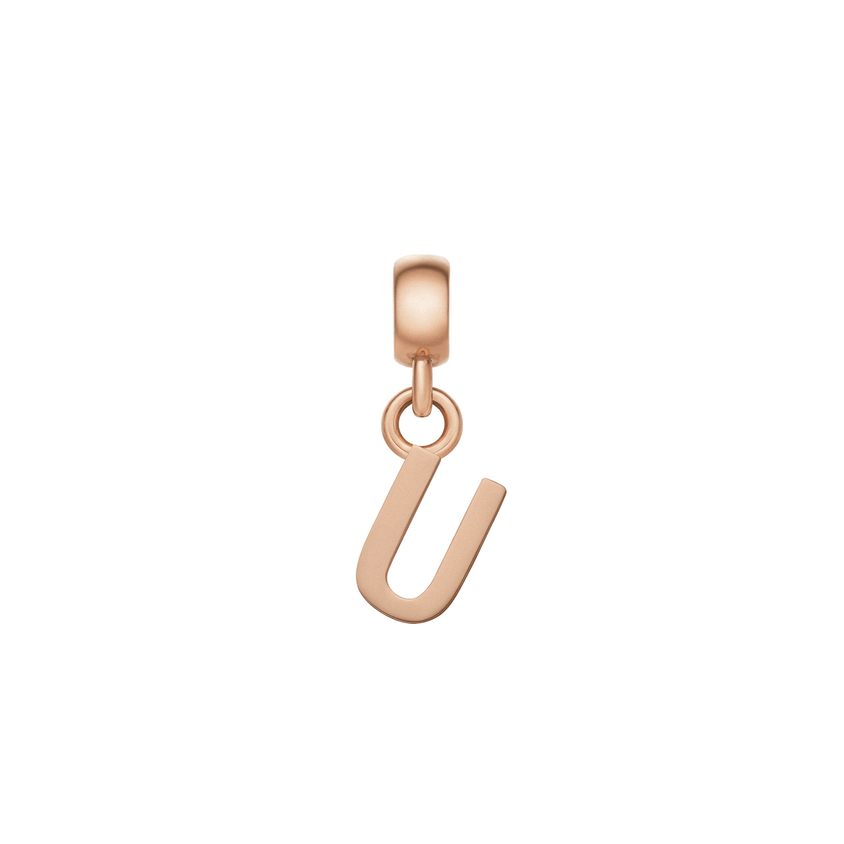 Rose gold letter
