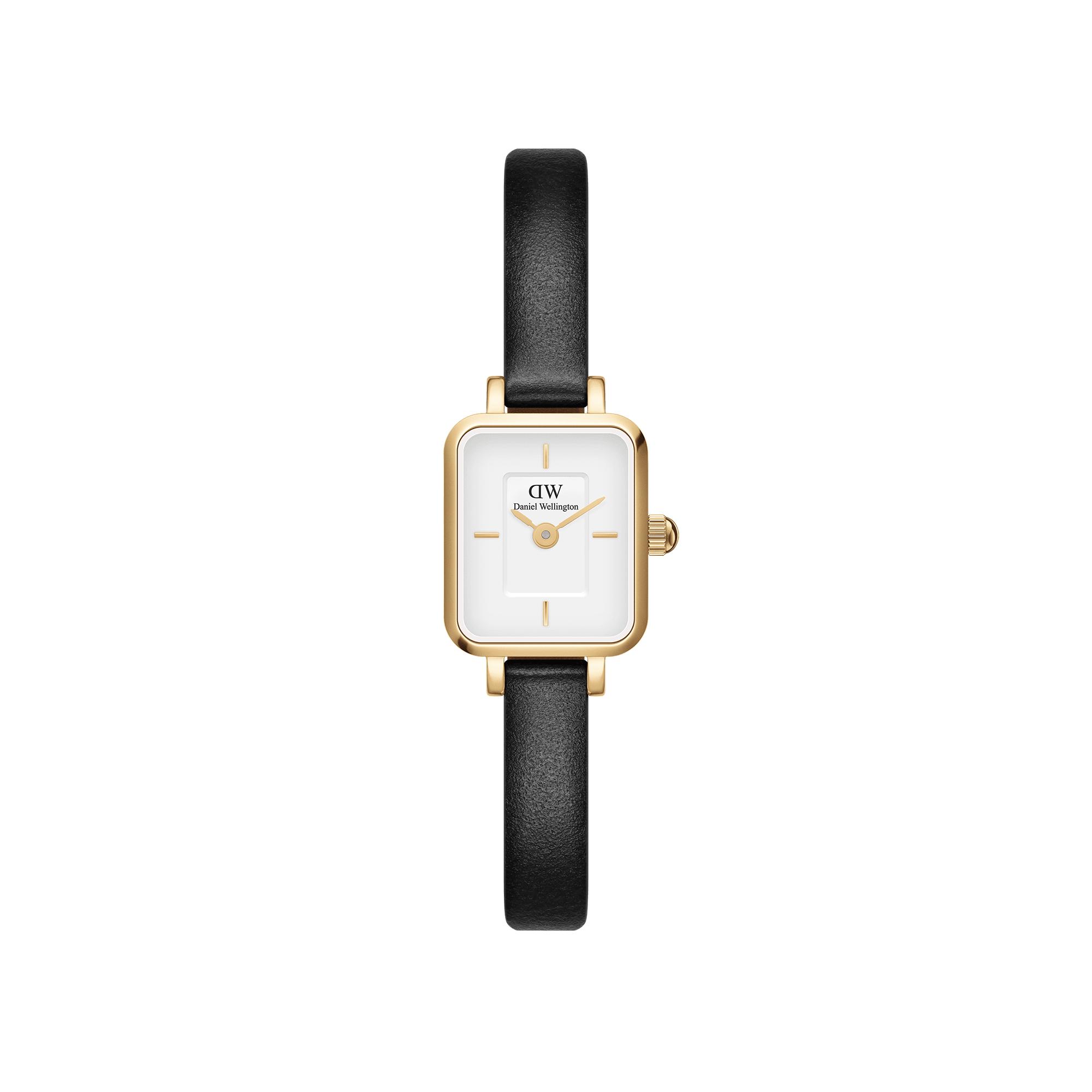 Daniel Wellington Quadro Mini ゴールド 美品 Quadro mini-amber square dial watch for women | DW