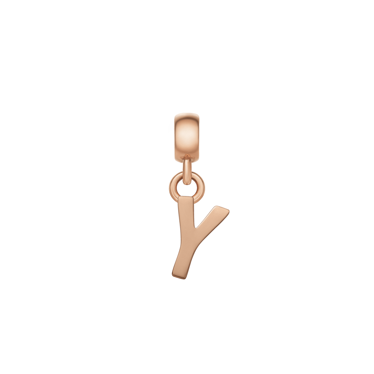 Rose gold letter