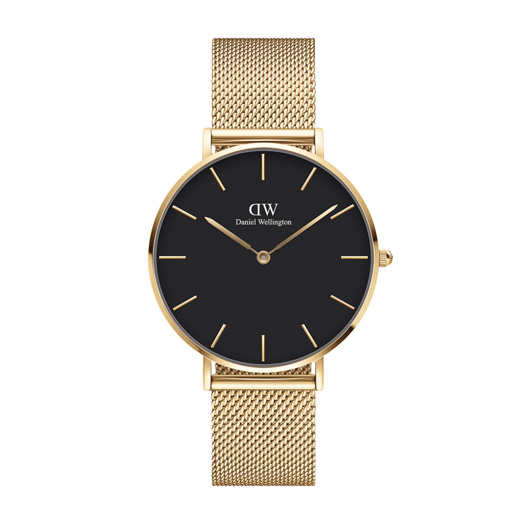 Petite Evergold – Gold & Black in 36 mm | DW