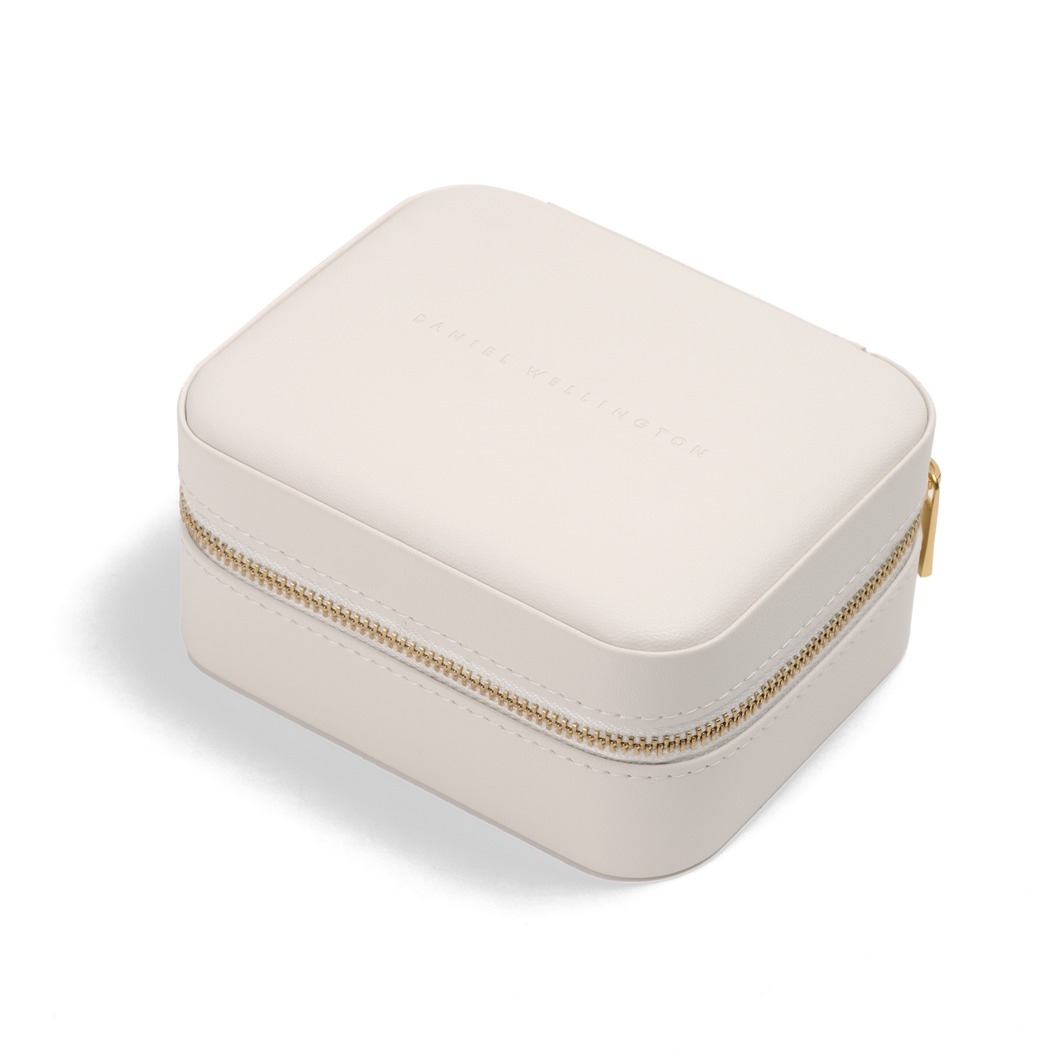 Travel Jewellery Box White