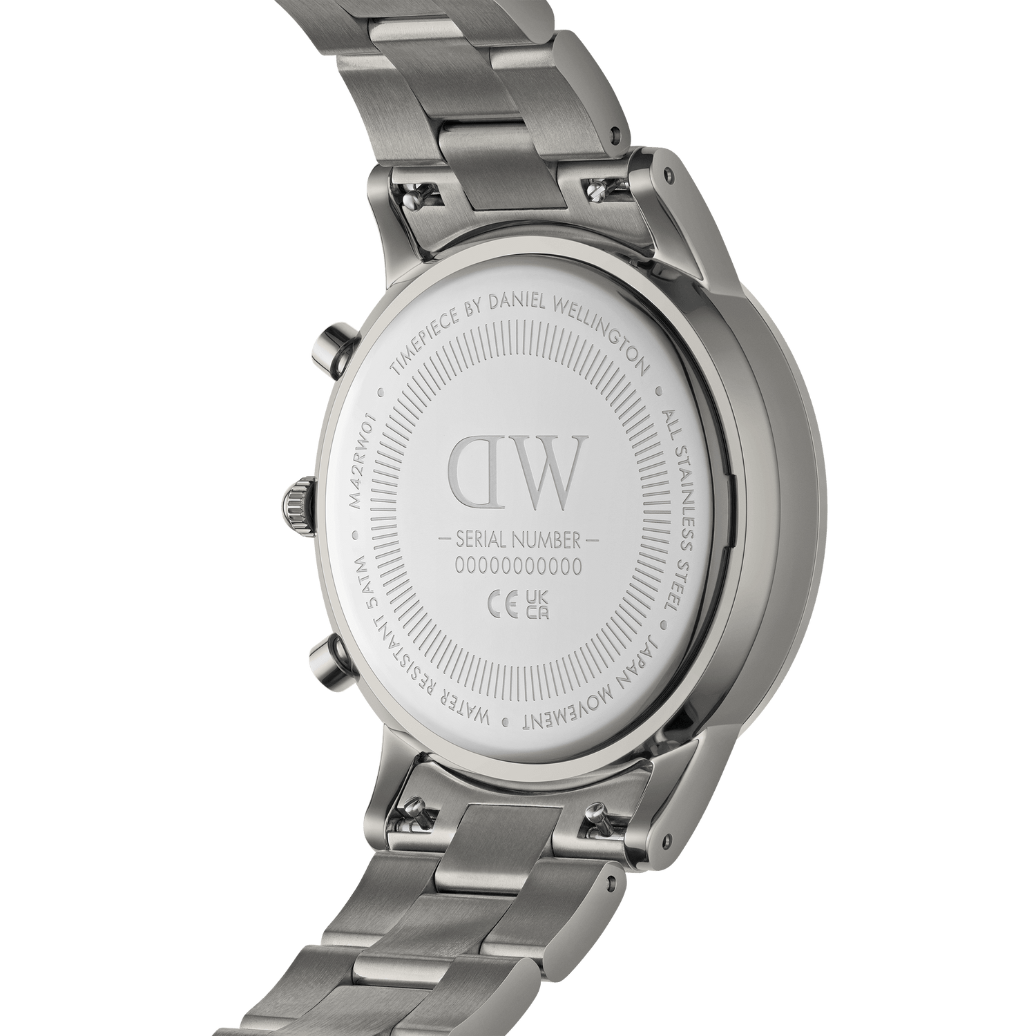 Iconic Chronograph 42 Link Anthracite-Grey Sunray