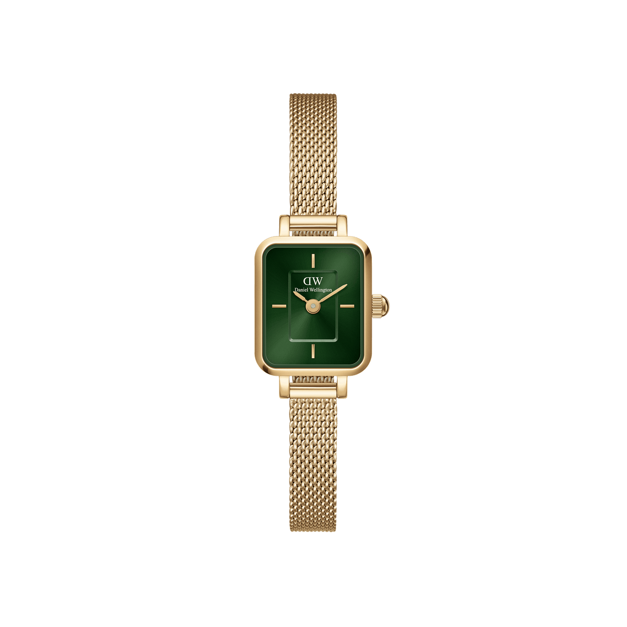 Quadro mini-emerald square dial watch for women | DW