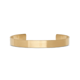 Line Cuff Brushed Gold