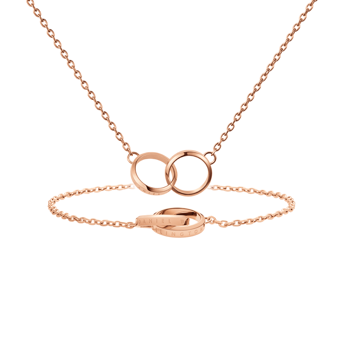 Elan Unity Bracelet Rose Gold Elan Unity Necklace Rose Gold