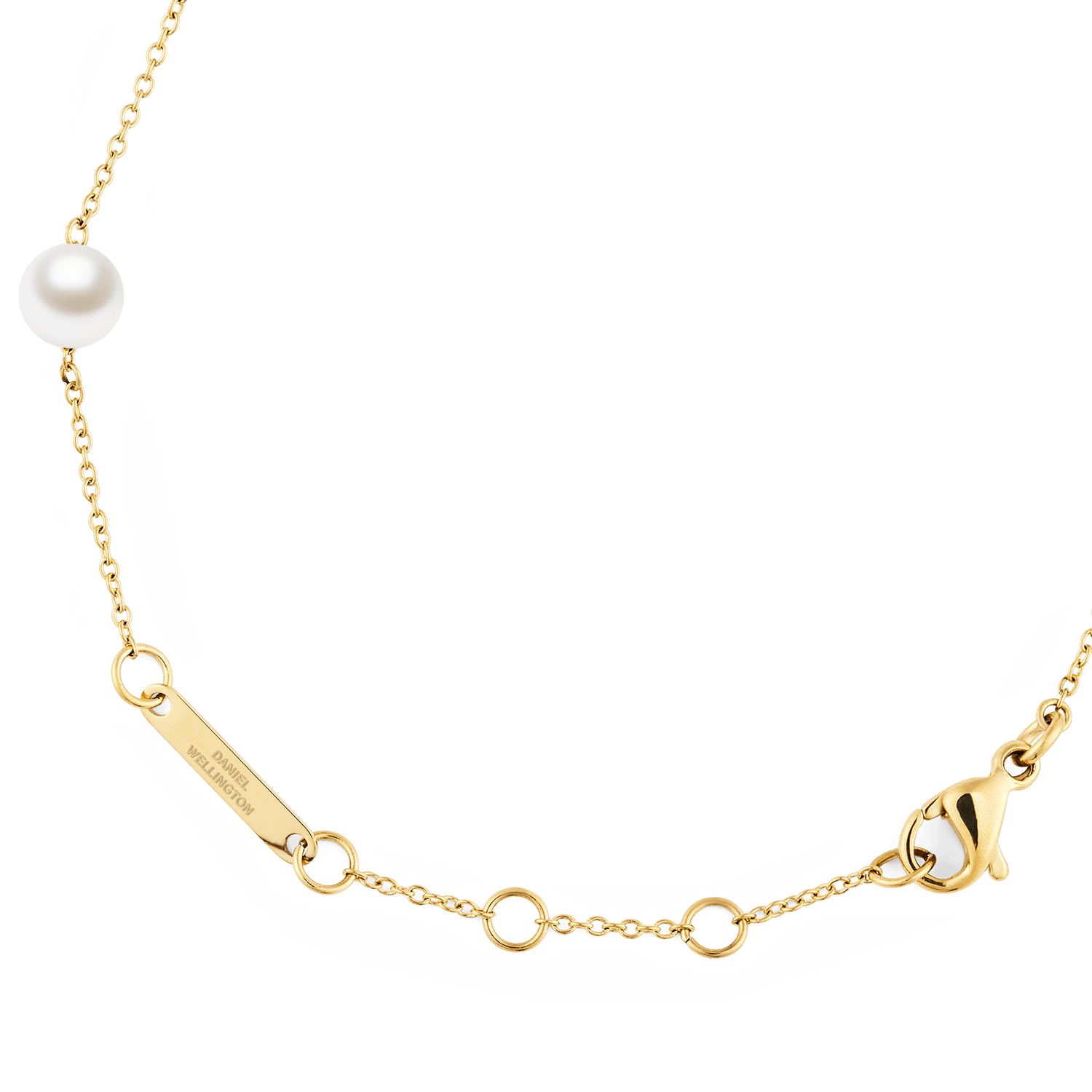 Pearl Step Bracelet Gold