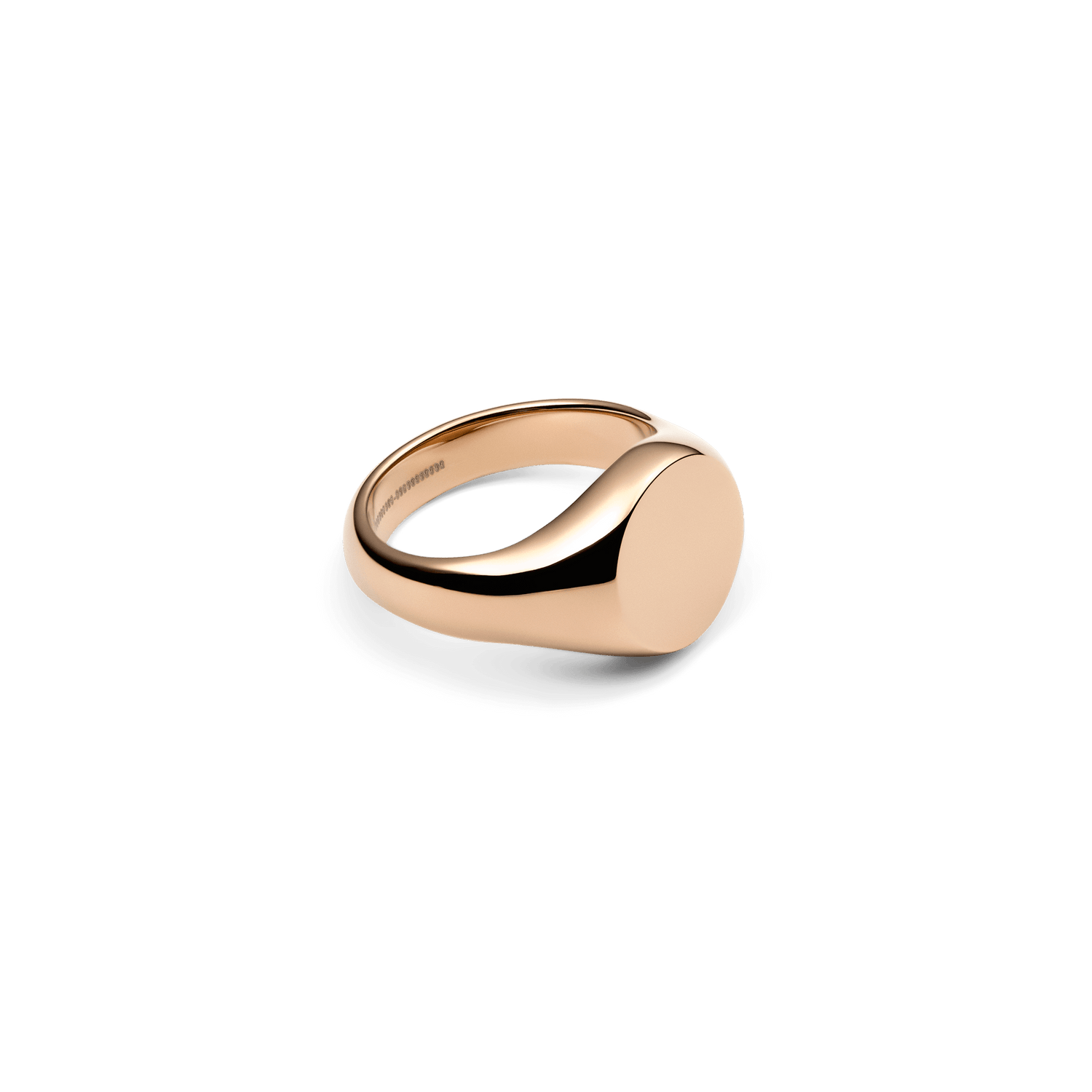 Classic Signet Ring Rose Gold