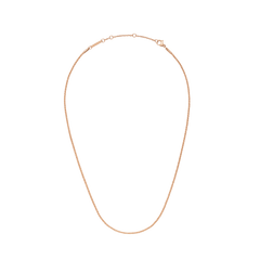 Twisted Chain Necklace RG in rose gold, featuring a fine twisted design and a polished clasp.