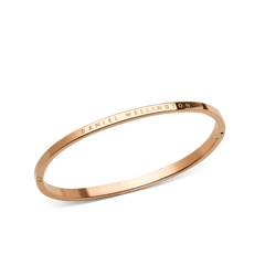 Classic Bangle Rose Gold by Daniel Wellington, featuring a slim, polished rose gold finish with subtle engraving and a minimalist, elegant design.