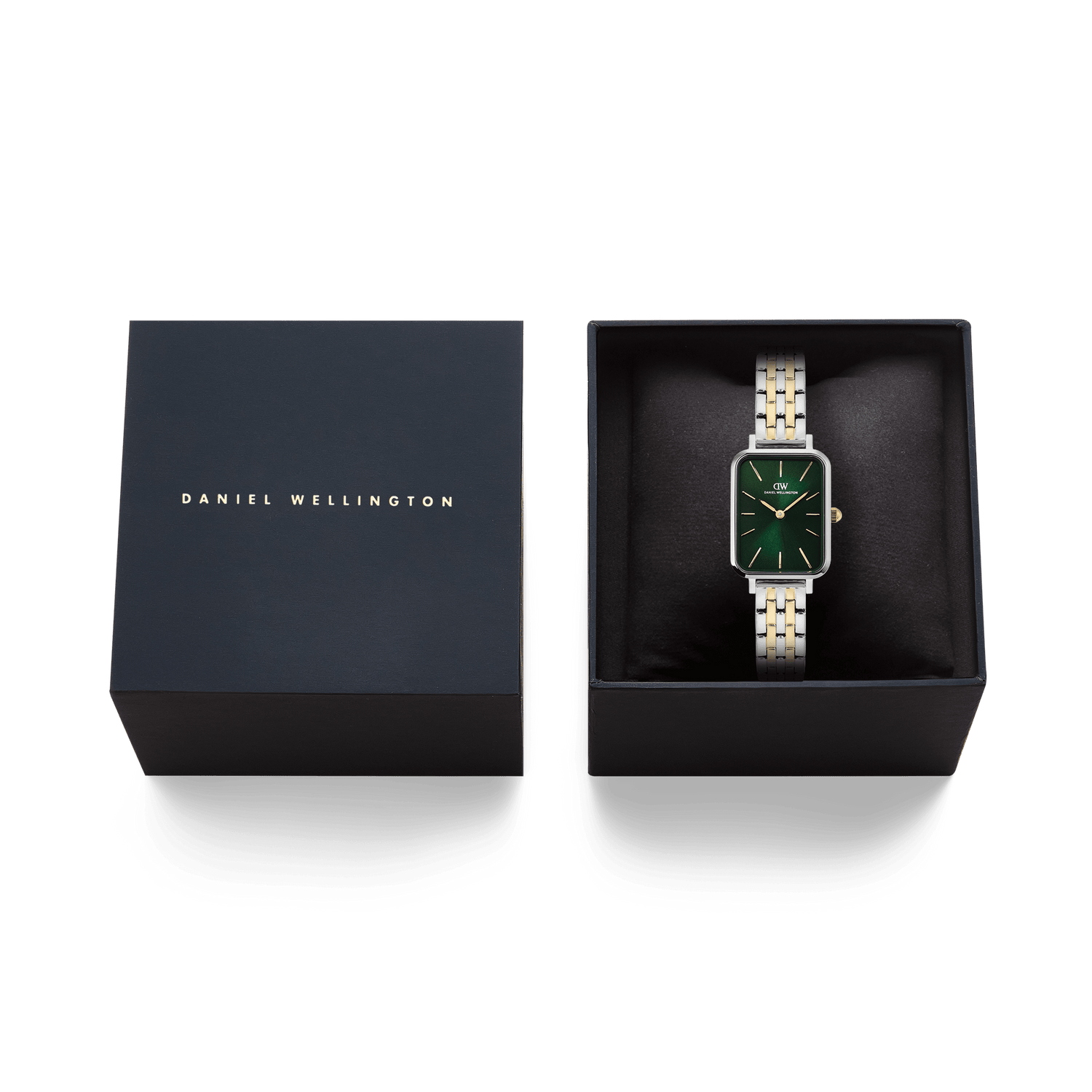 Quadro 5-link Emerald Two Tone