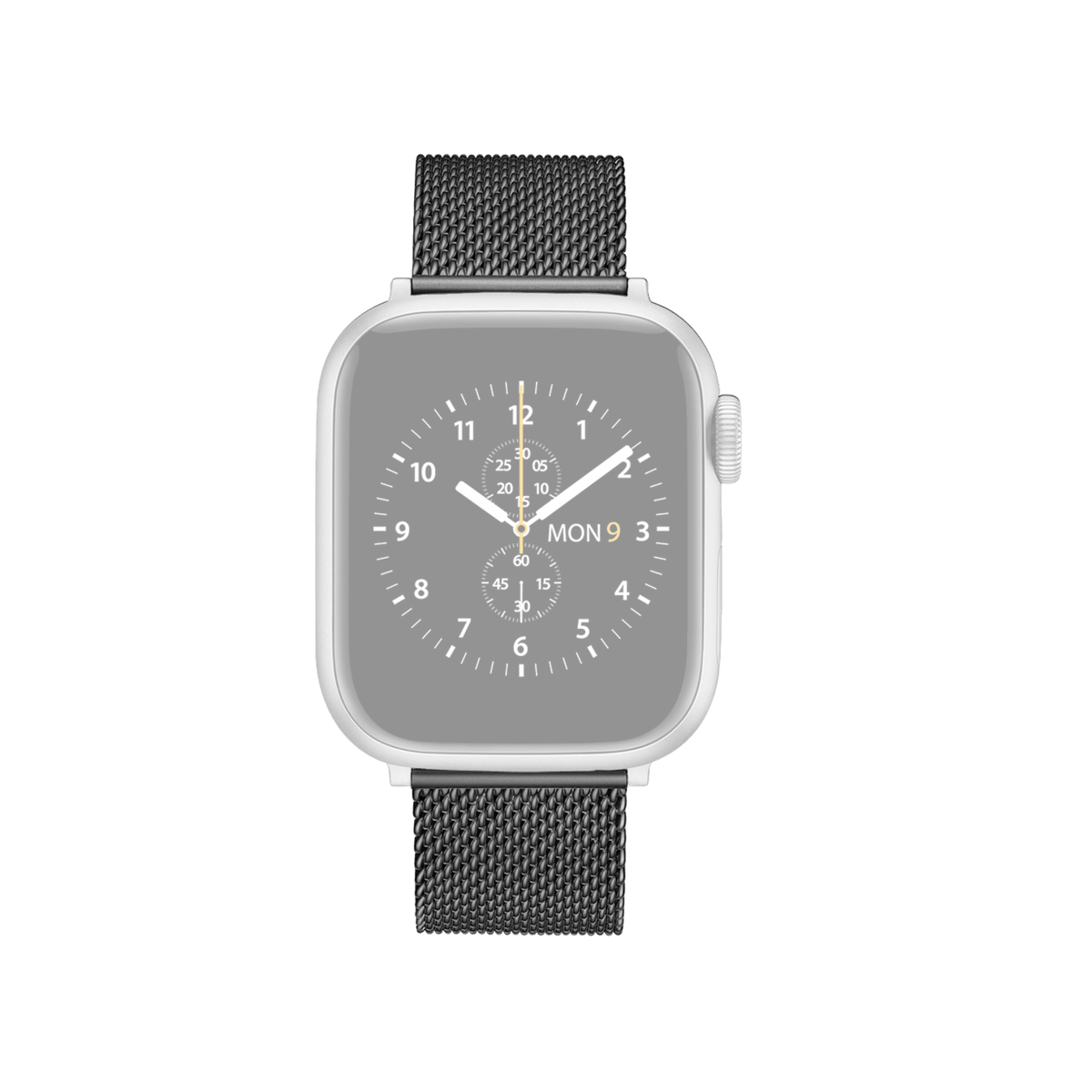 Smartwatch Strap Sandblasted Mesh Black