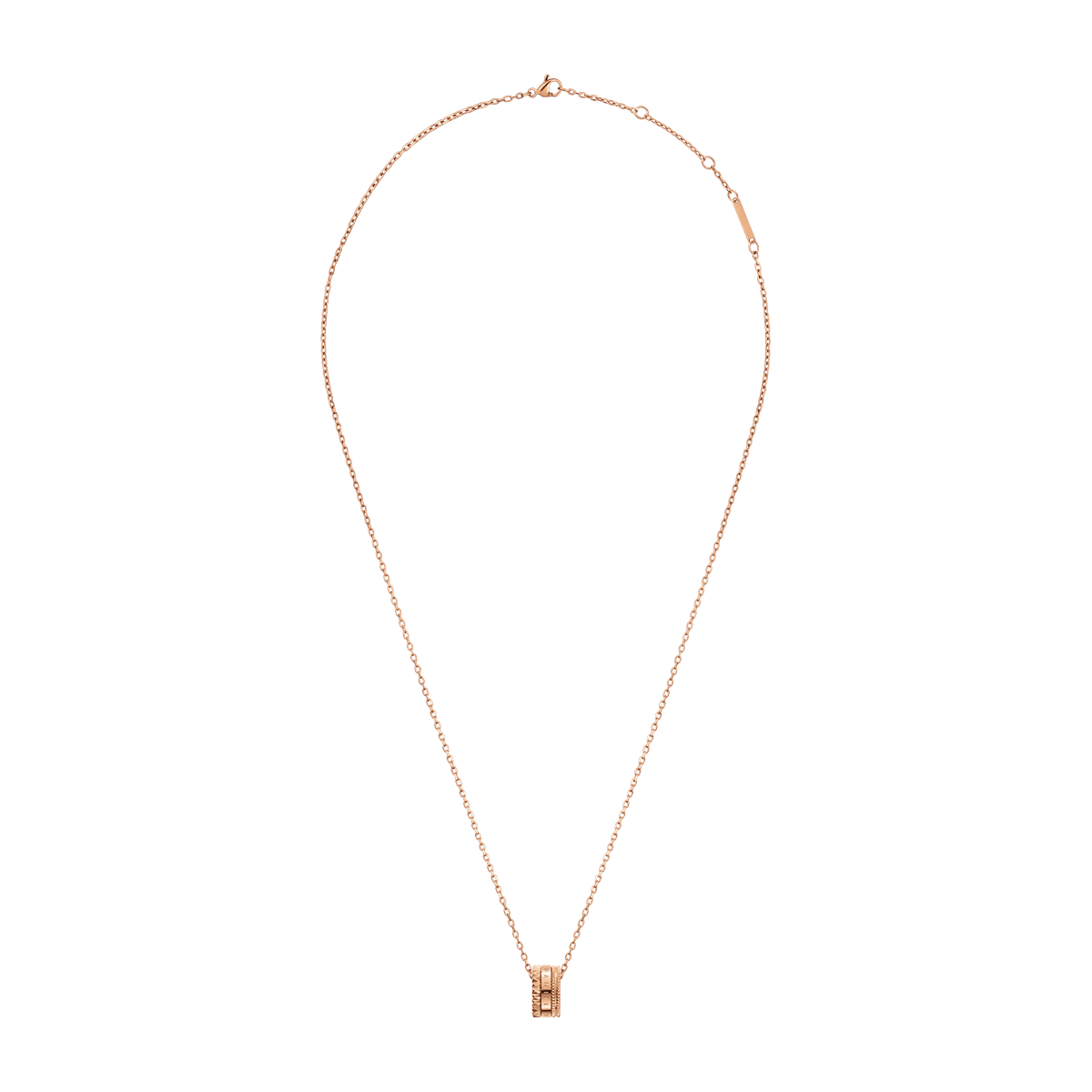 Jewellery - Elevation - Women's rose gold necklace | DW