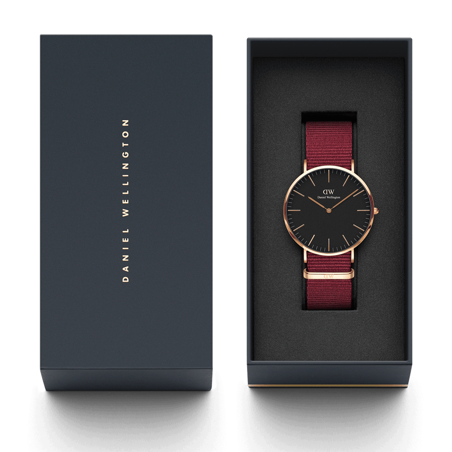 Classic Roselyn Black Rose Gold