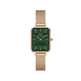 Quadro - Green square dial watch for women | DW
