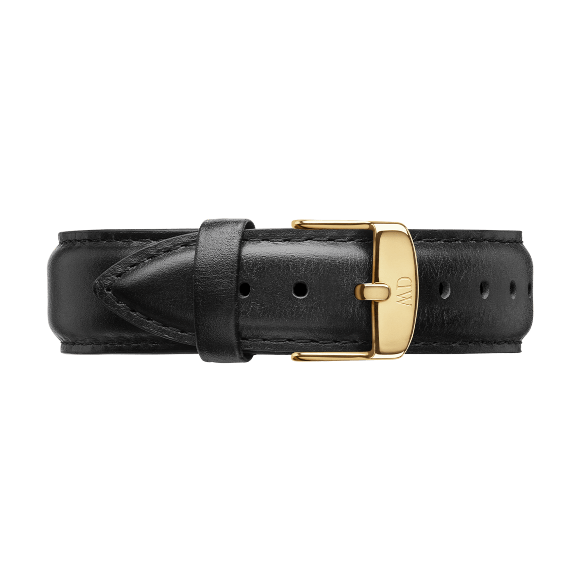 40mm Classic Sheffield Leather Watch in Black/Silver main image 1