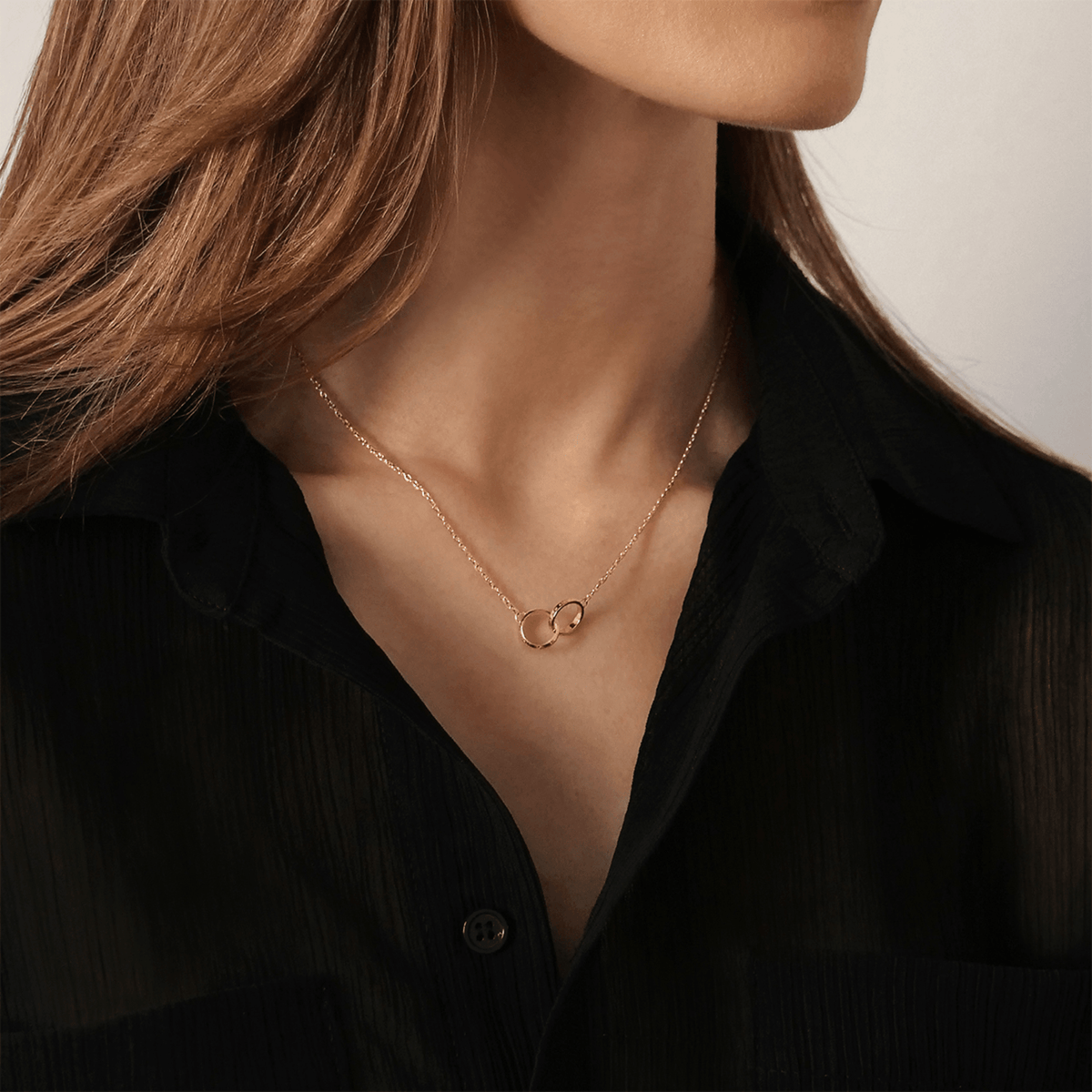 Jewellery Necklace Elan Unity in rose gold one size DW
