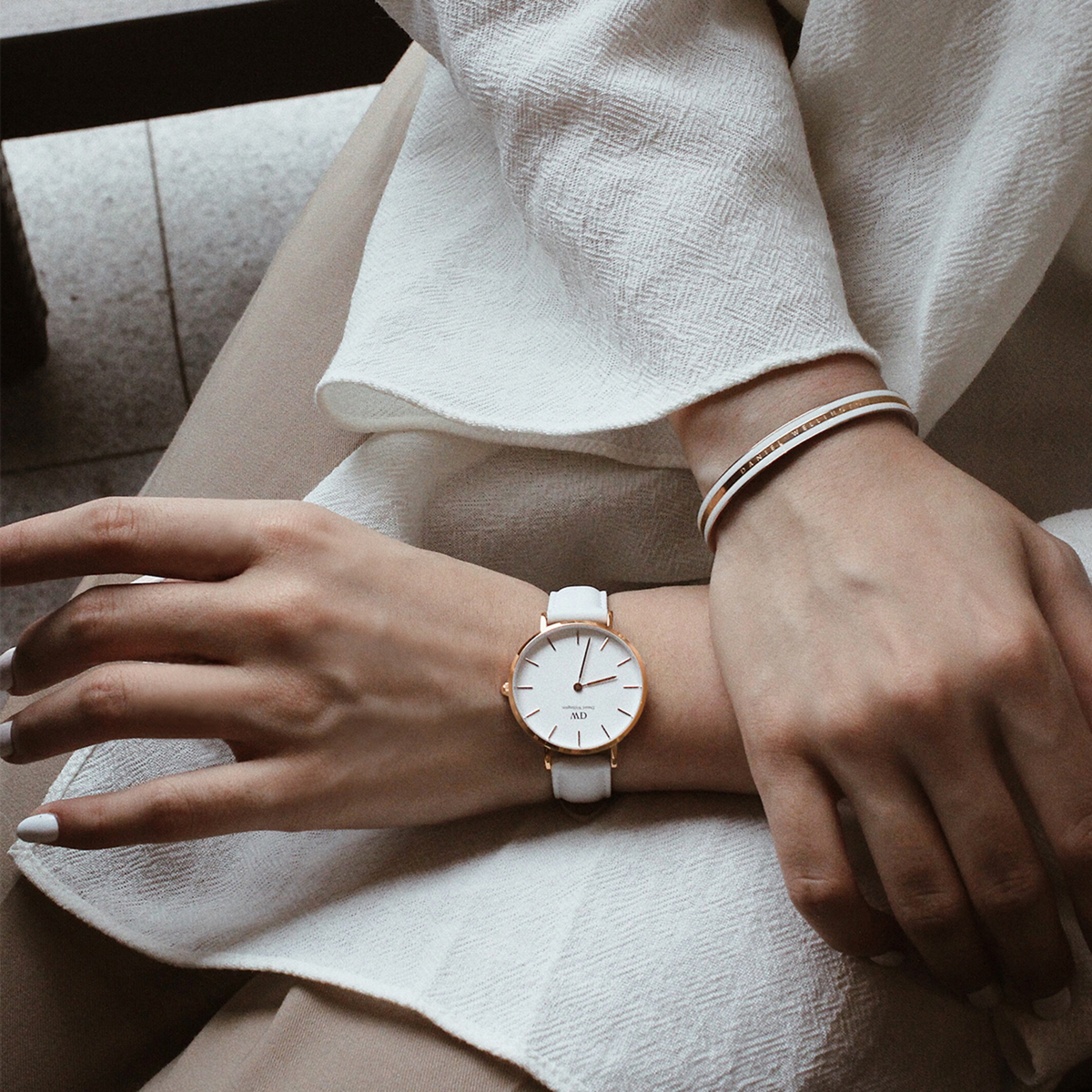 Petite Bondi Small White women's watch 32mm DW