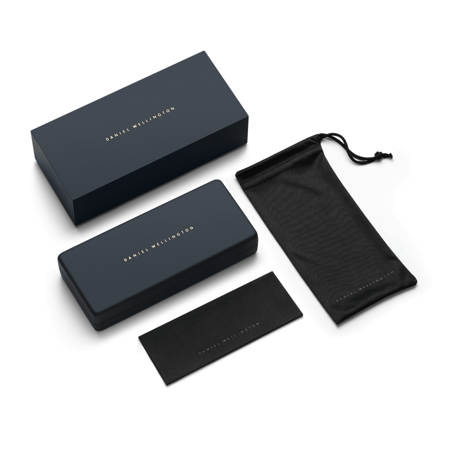 Rectangular Bio-Acetate Black