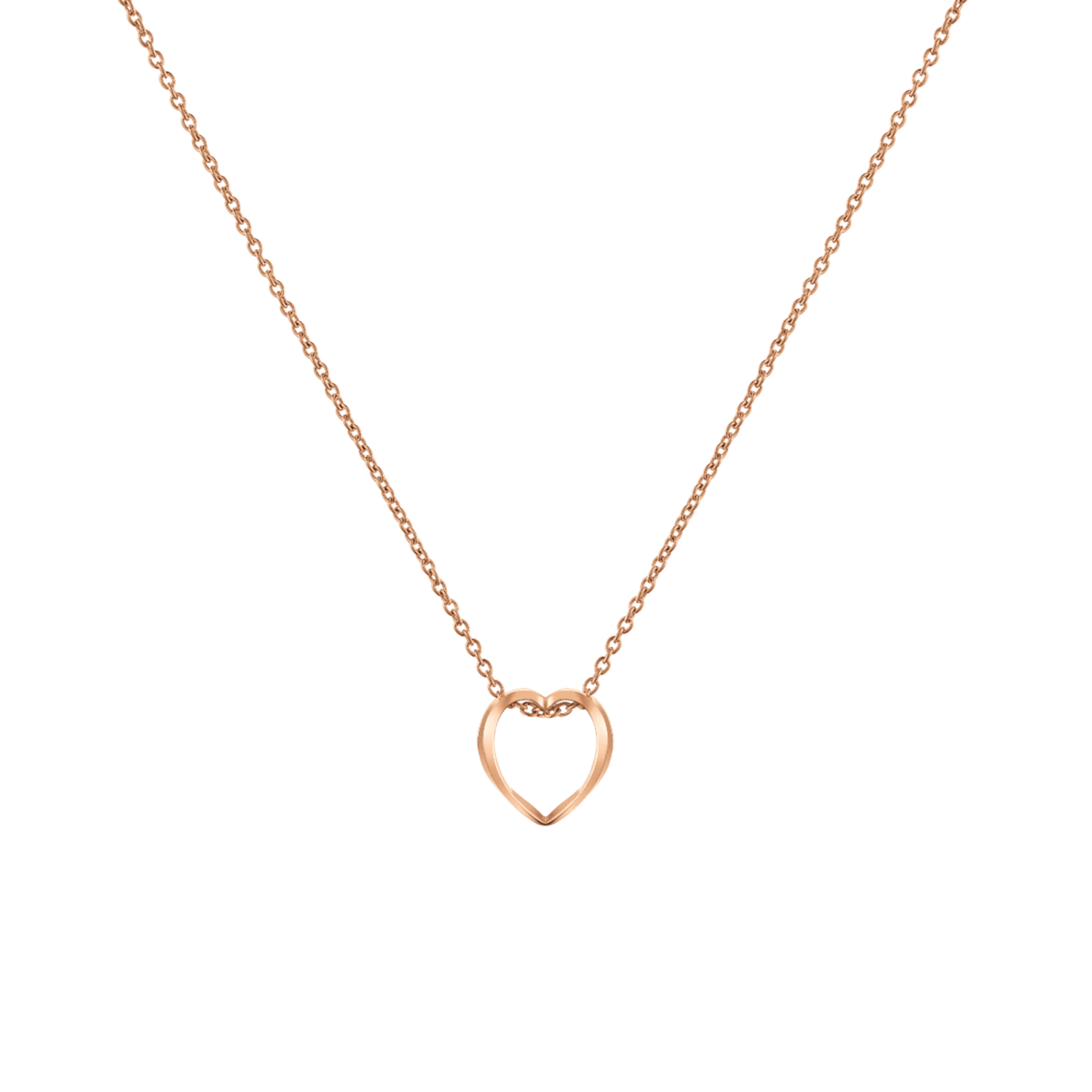 Elan Le Cour Women s necklace in Rose Gold DW