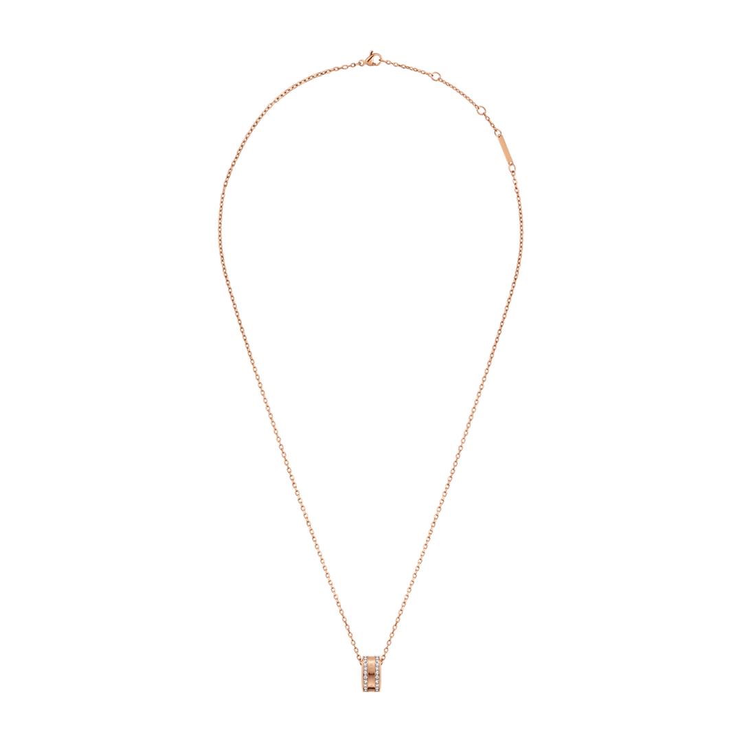 Elan Lumine - Women's Rose Gold necklace with crystals | DW